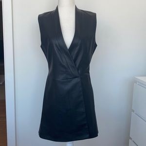 bcbg leather vest dress BCBGMaxAzria | Dresses | Max Azria Black Minidress Xs Party wear dress